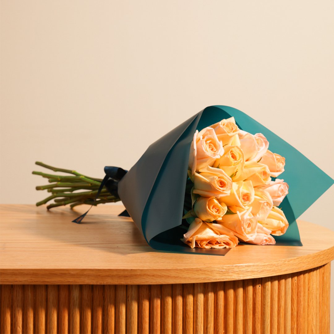 باقة جوري الجمال الرقيق | 15 وردة